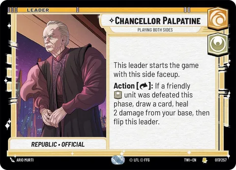Chancellor Palpatine // Darth Sidious, Playing Both Sides