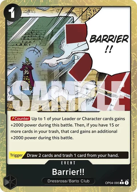 Barrier!! (OP04-095)