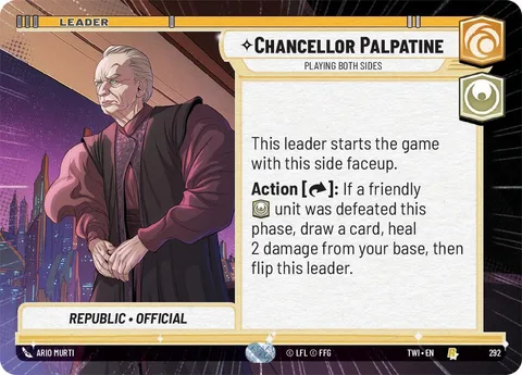 Chancellor Palpatine // Darth Sidious, Playing Both Sides