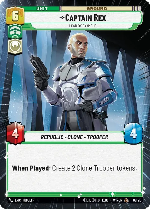 Captain Rex, Lead by Example