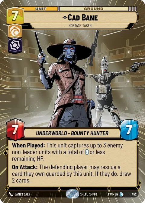Cad Bane, Hostage Taker