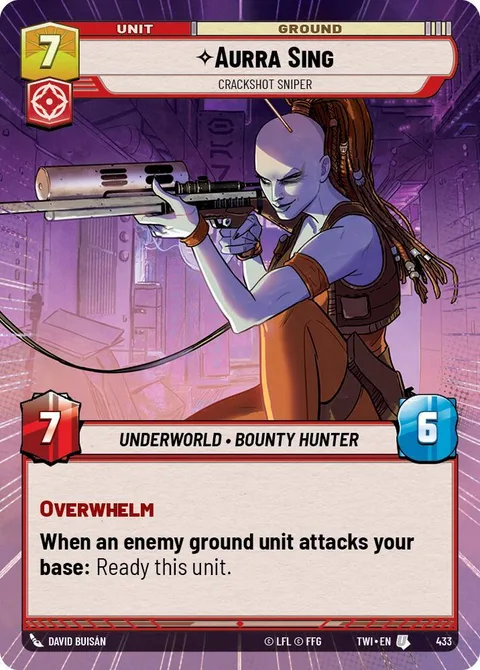 Aurra Sing, Crackshot Sniper