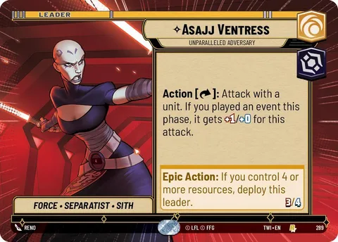Asajj Ventress, Unparalleled Adversary