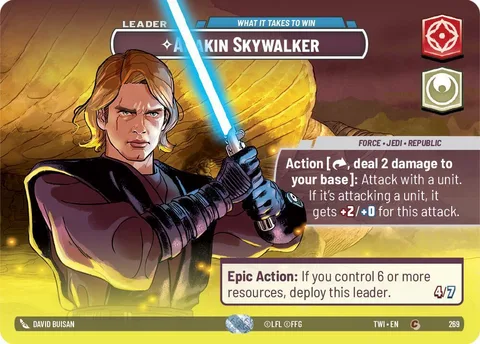 Anakin Skywalker, What it Takes to Win