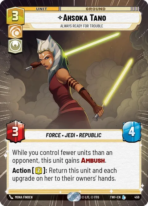 Ahsoka Tano, Always Ready For Trouble