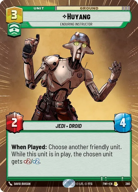 Huyang, Enduring Instructor