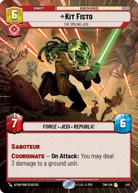 Kit Fisto, The Smiling Jedi