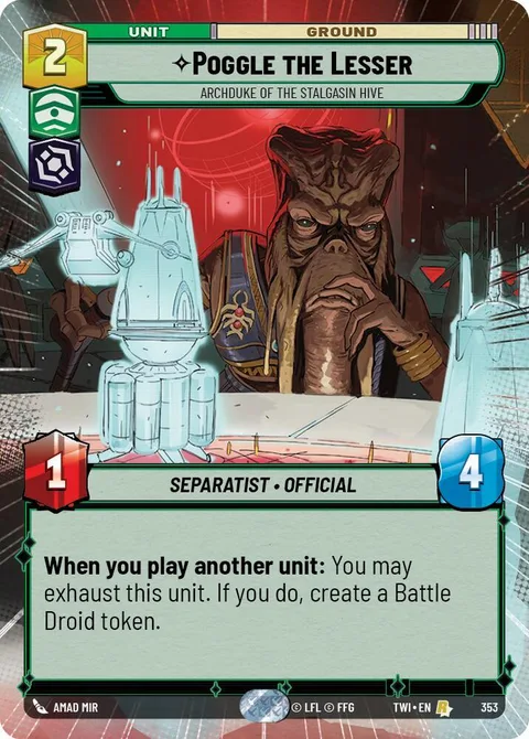 Poggle the Lesser, Archduke of the Stalgasin Hive