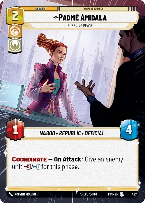 Padmé Amidala, Pursuing Peace