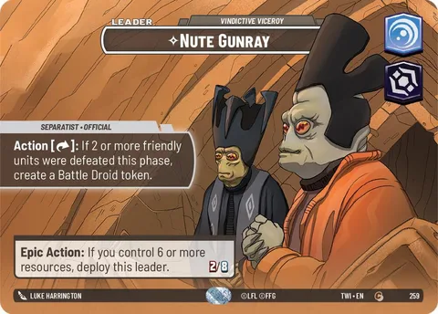 Nute Gunray, Vindictive Viceroy