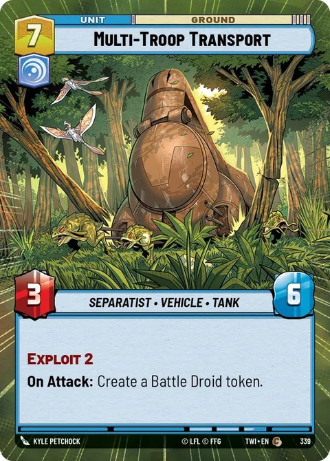 Multi-Troop Transport