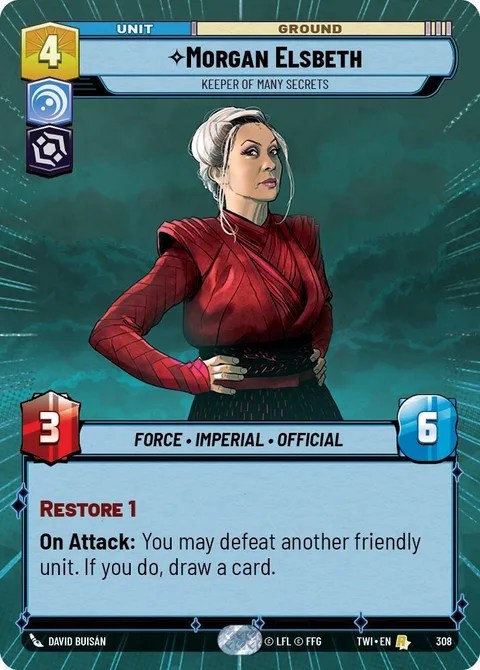 Morgan Elsbeth, Keeper of Many Secrets