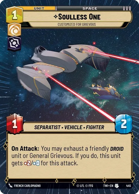 Soulless One, Customized for Grievous