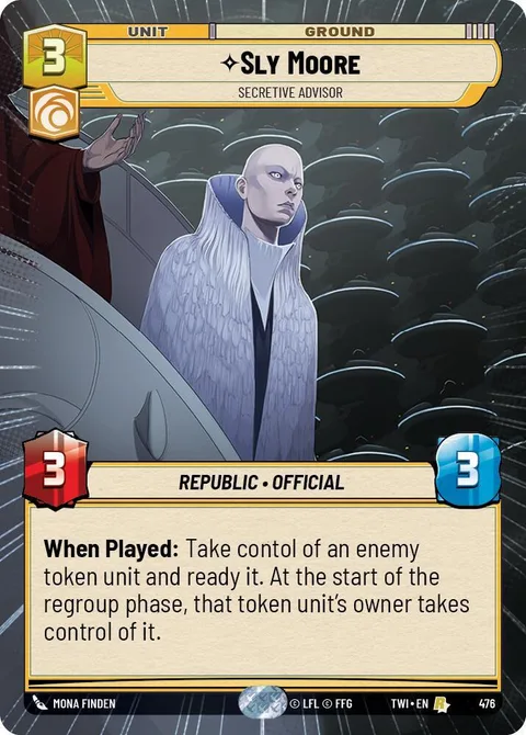 Sly Moore, Secretive Advisor