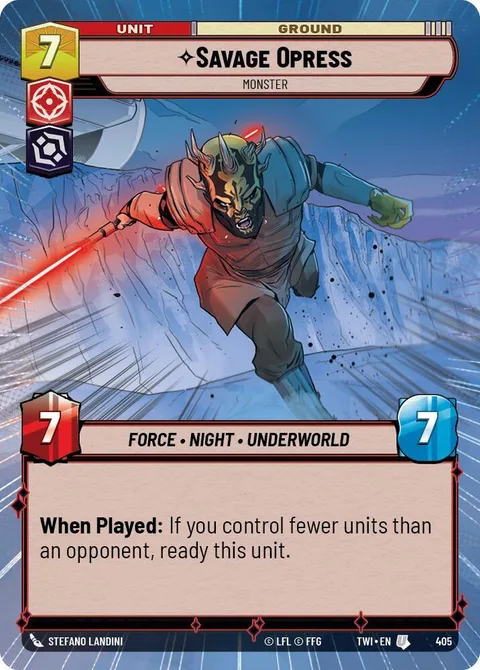 Savage Opress, Monster