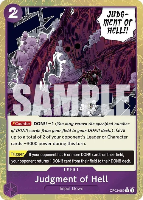 Judgment of Hell (OP02-089)