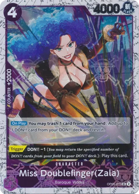 Miss Doublefinger(Zala) (OP05-073)