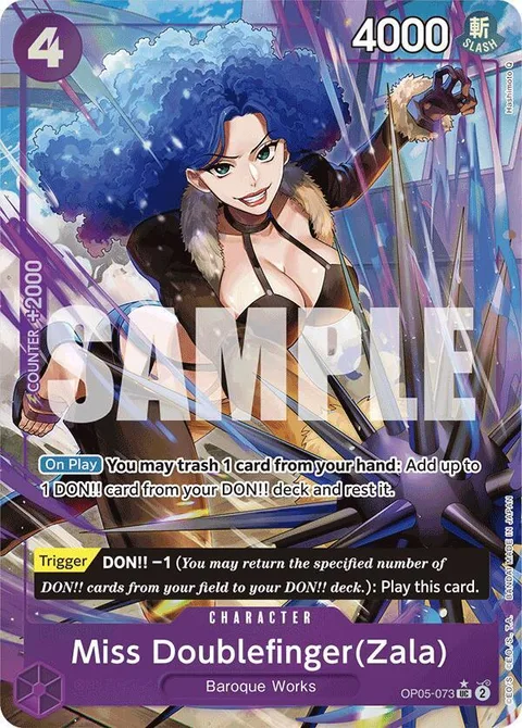Miss Doublefinger(Zala) (OP05-073)