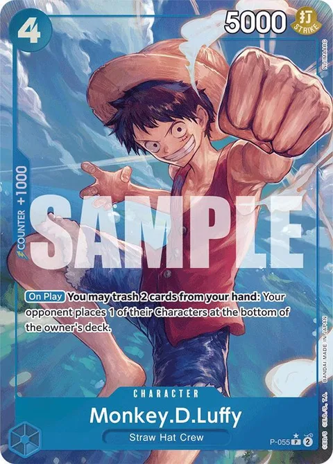 Monkey.D.Luffy (P-055)