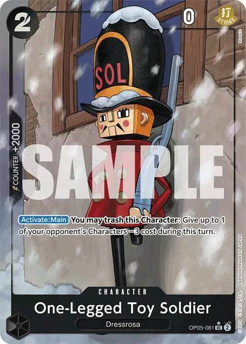 One-Legged Toy Soldier (OP05-081)