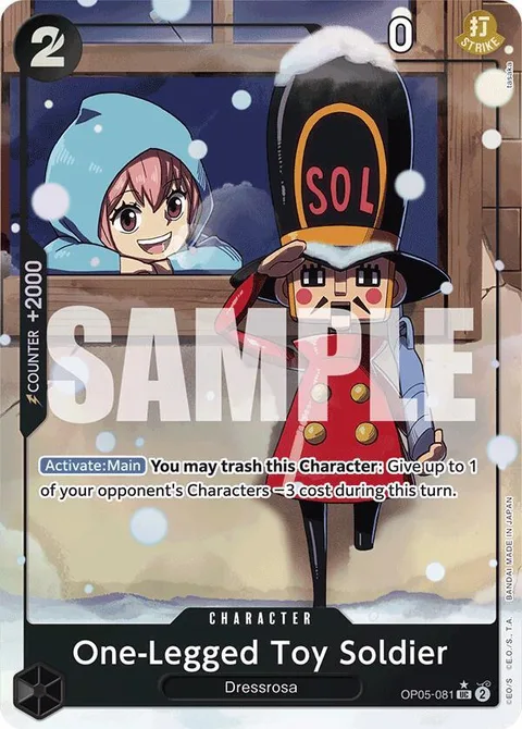 One-Legged Toy Soldier (OP05-081)