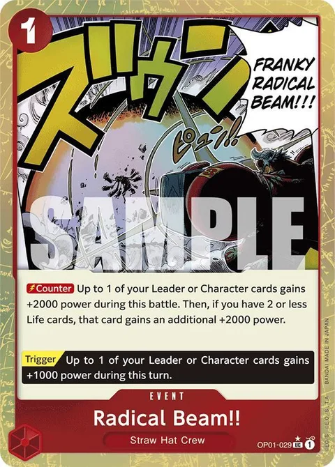 Radical Beam!! (OP01-029)