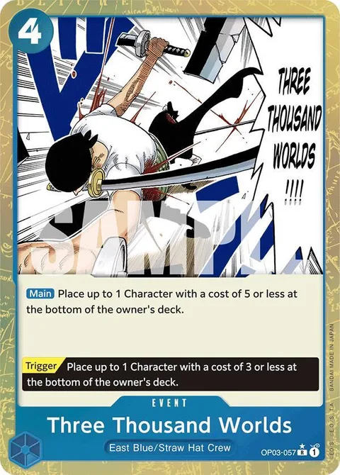 Three Thousand Worlds (OP03-057)