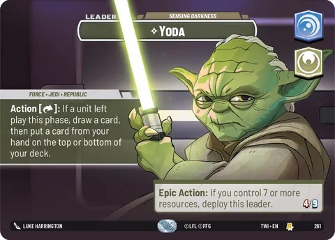 Yoda, Sensing Darkness