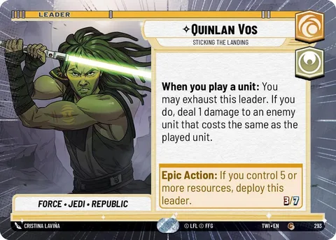 Quinlan Vos, Sticking the Landing
