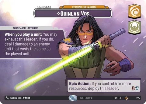 Quinlan Vos, Sticking the Landing