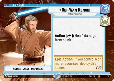 Obi-Wan Kenobi, Patient Mentor