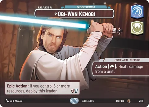 Obi-Wan Kenobi, Patient Mentor