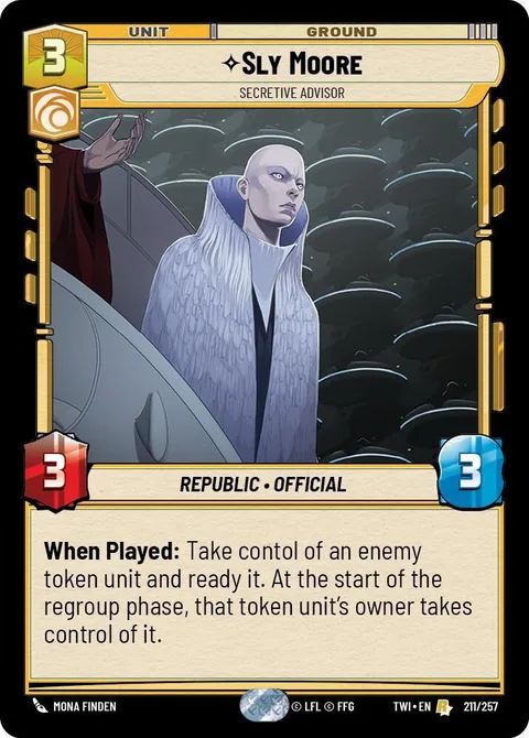 Sly Moore, Secretive Advisor