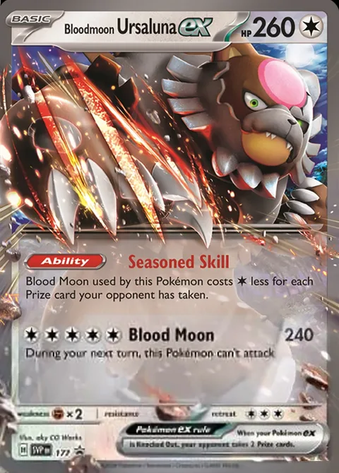 Bloodmoon Ursaluna ex [Seasoned Skill | Blood Moon]