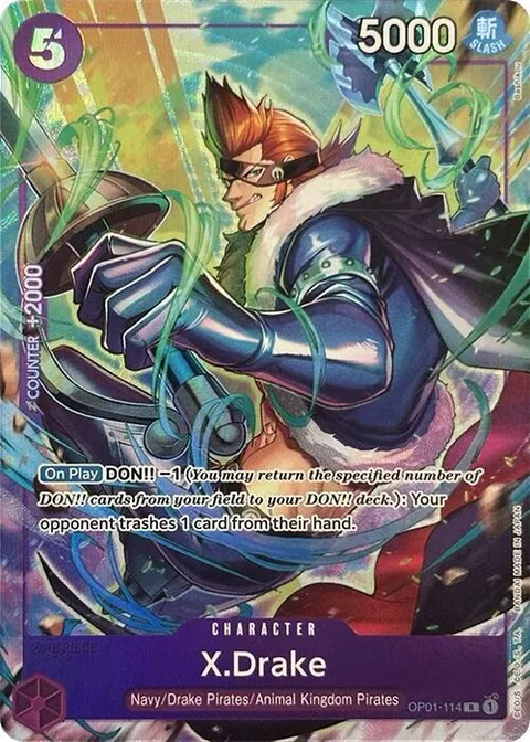 X.Drake (OP01-114)