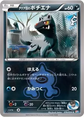 Team Aqua's Poochyena [Roar | Bite]