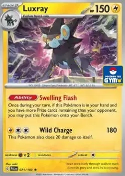 Luxray [Swelling Flash | Wild Charge]