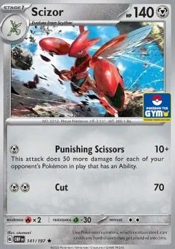 Scizor [Punishing Scissors | Cut]