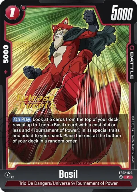 Basil (FB02-020) [Fusion World]
