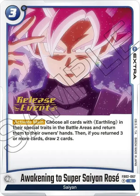 Awakening to Super Saiyan Rosé (FB02-067) [Fusion World]