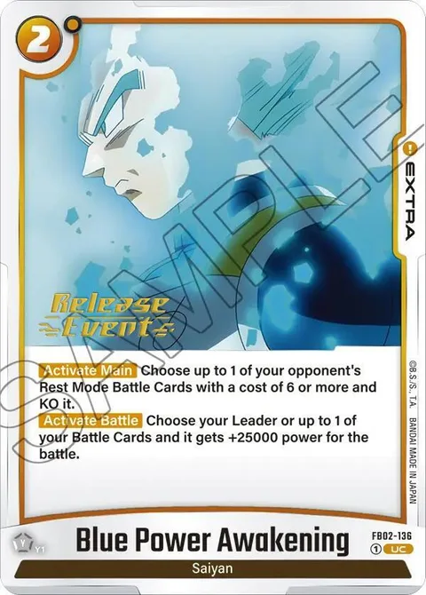 Blue Power Awakening (FB02-136) [Fusion World]