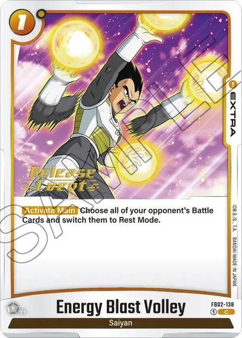 Energy Blast Volley (FB02-138) [Fusion World]
