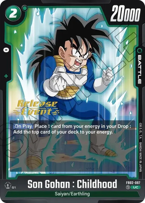 Son Gohan : Childhood (FB02-087) [Fusion World]