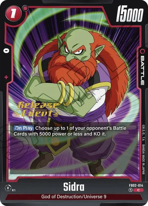 Sidra (FB02-014) [Fusion World]