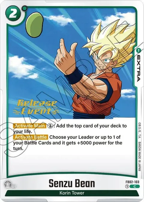 Senzu Bean (FB02-103) [Fusion World]