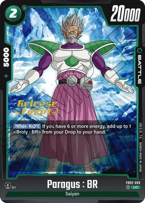 Paragus : BR (FB02-093) [Fusion World]