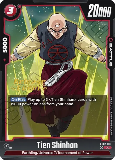 Tien Shinhan (FB02-019) [Fusion World]