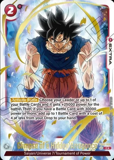 Glimpse of a Hidden Arrogance (FB02-035) [Fusion World]
