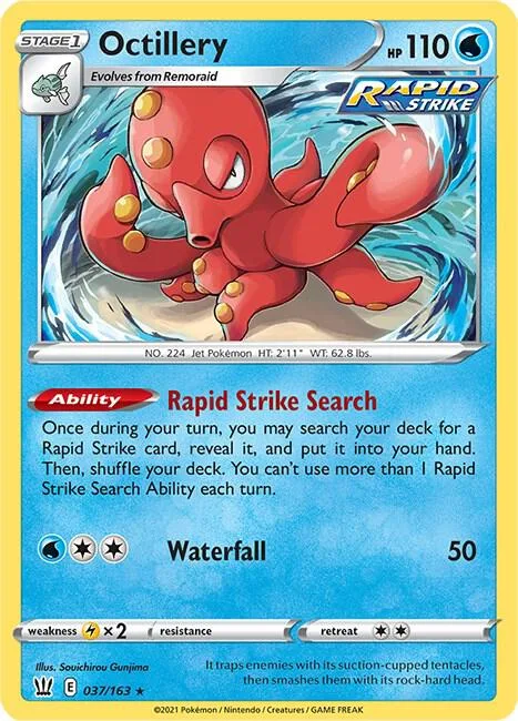 Octillery [Rapid Strike Search | Waterfall]
