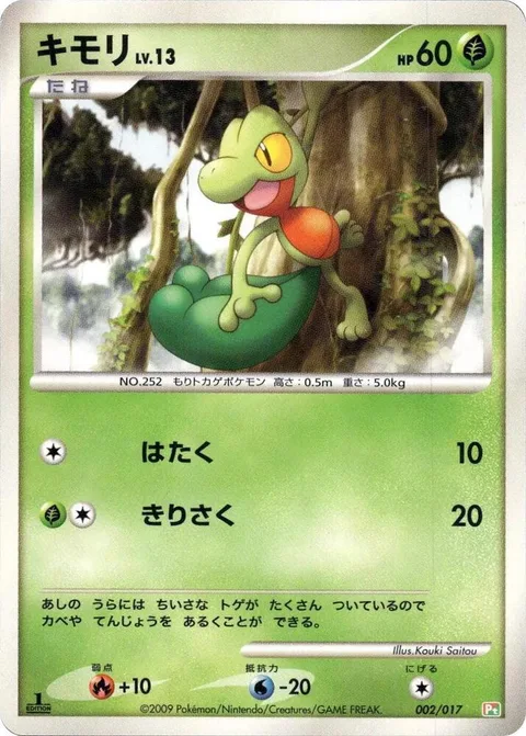 Treecko Lv.13 [Pound | Slash]